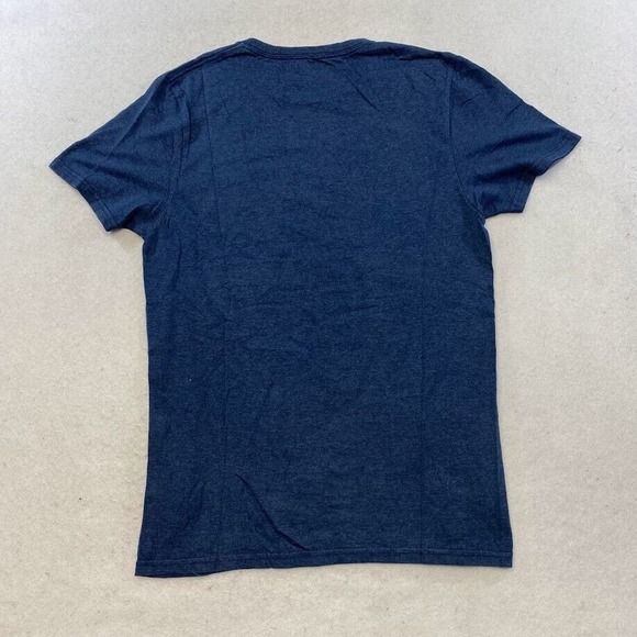 Bob Ross No Mistakes Just Happy Accidents Tee Thrifted Vintage Style Size S - Picture 6 of 8